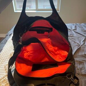 Black and Orange Athleta Bag